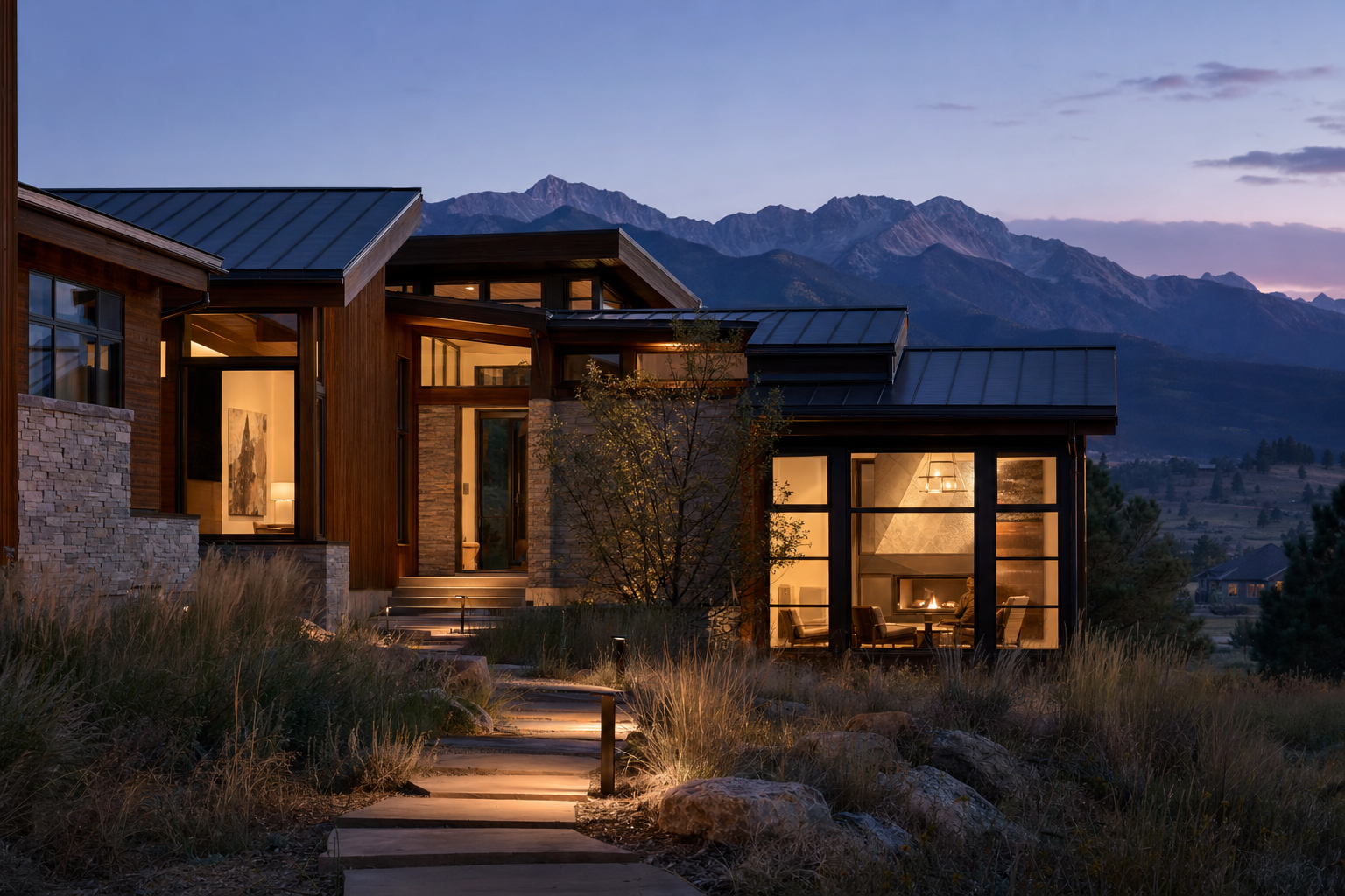 Detail from a recent Bastian Build Co. project reflecting careful permit and code coordination